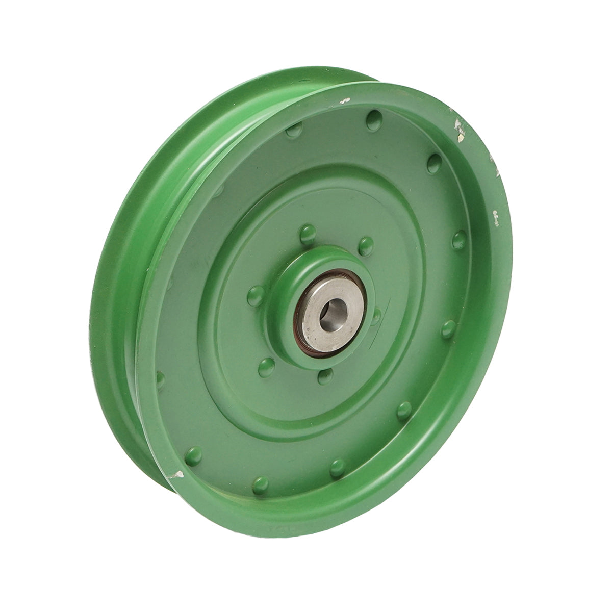 Belt tensioner pulley for John Deere combine OEM code AH94450